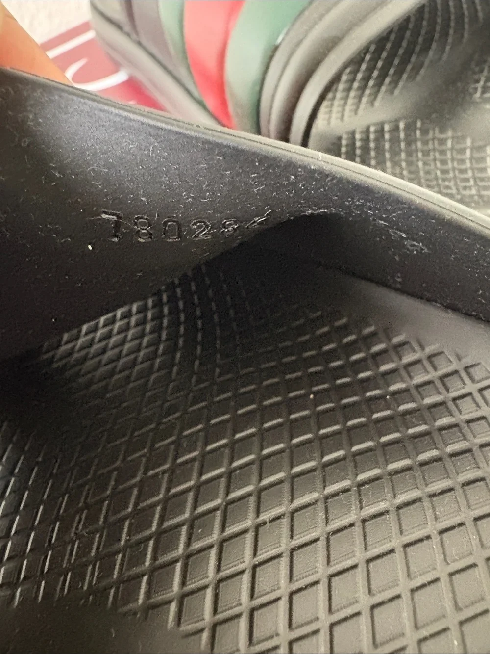 Gucci men’s web slides black 6